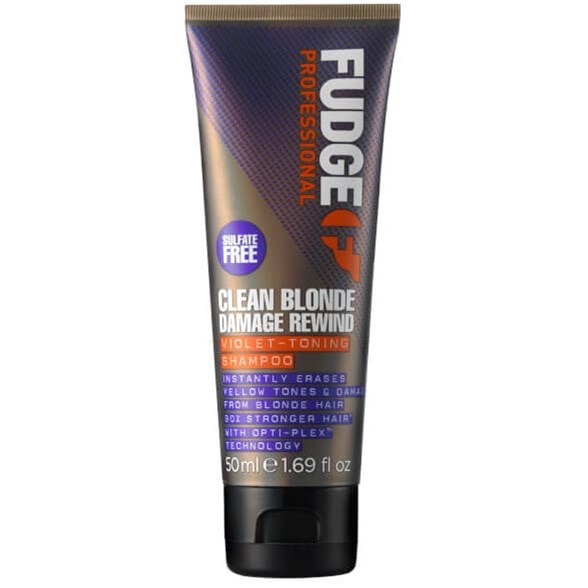 Fudge Care Clean Blonde Damage Rewind Shampoo 50 ml