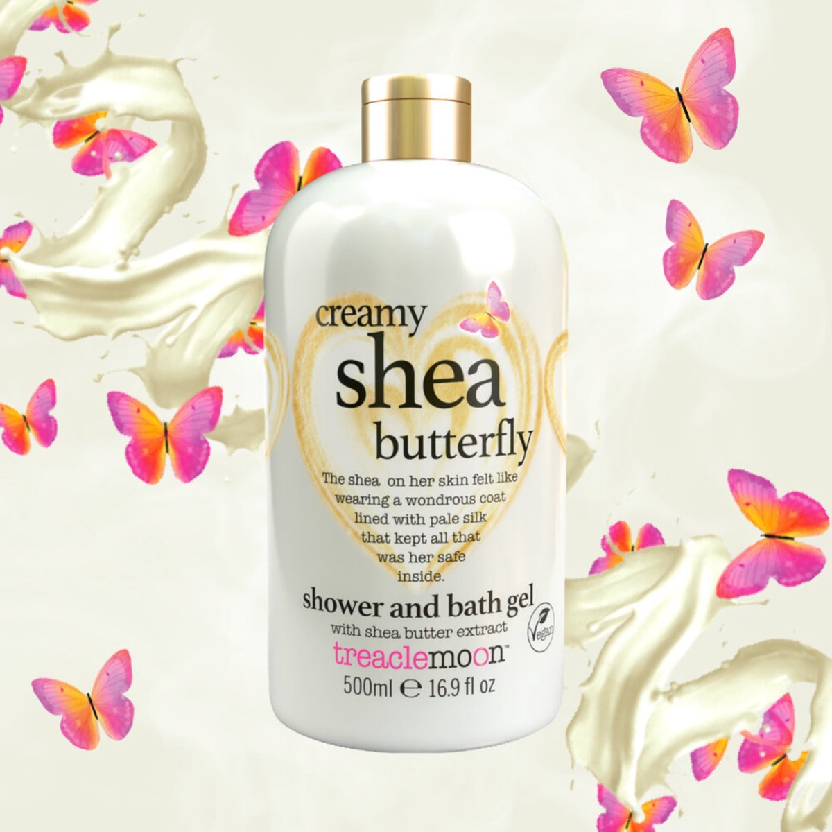 Treaclemoon Creamy Shea Butterfly Shower Gel 500 ml