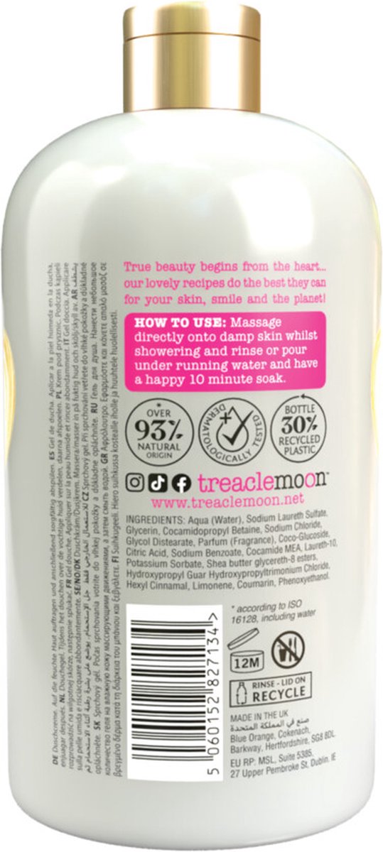 Treaclemoon Creamy Shea Butterfly Shower Gel 500 ml