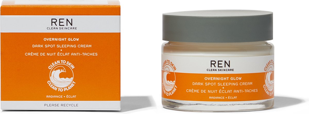 REN Skincare Radiance Glow Dark Spot Sleeping Cream 50 ml