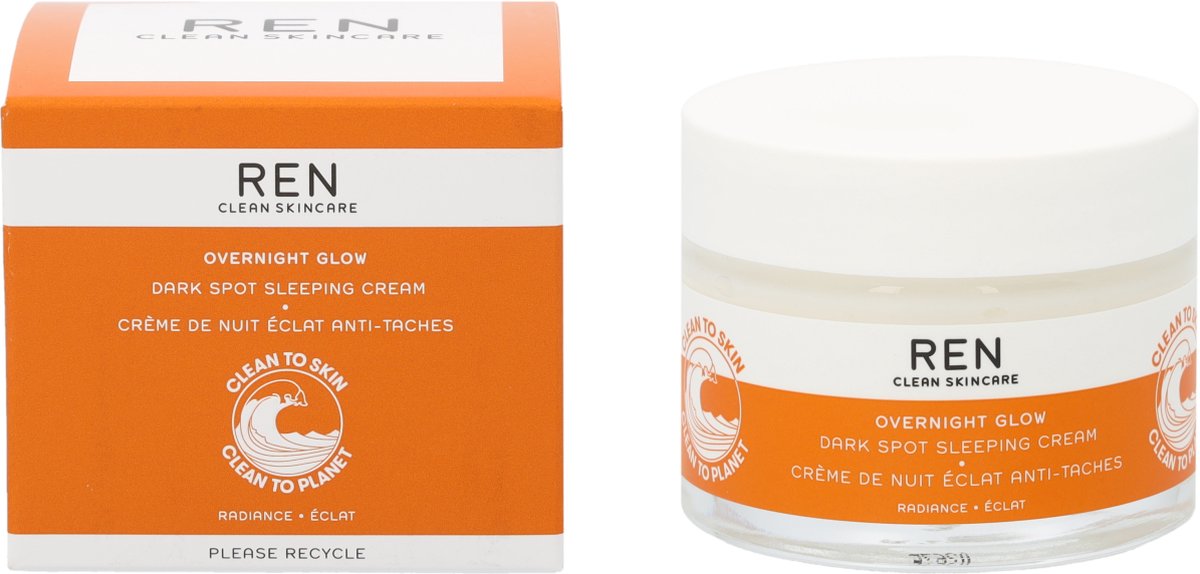 REN Skincare Radiance Glow Dark Spot Sleeping Cream 50 ml