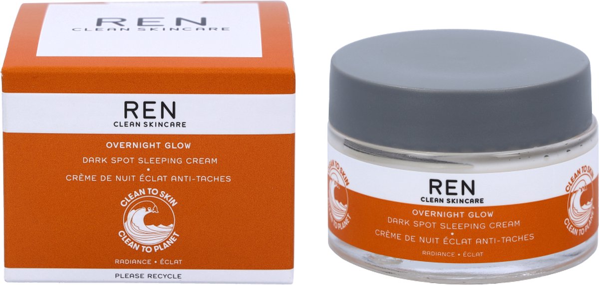 REN Skincare Radiance Glow Dark Spot Sleeping Cream 50 ml