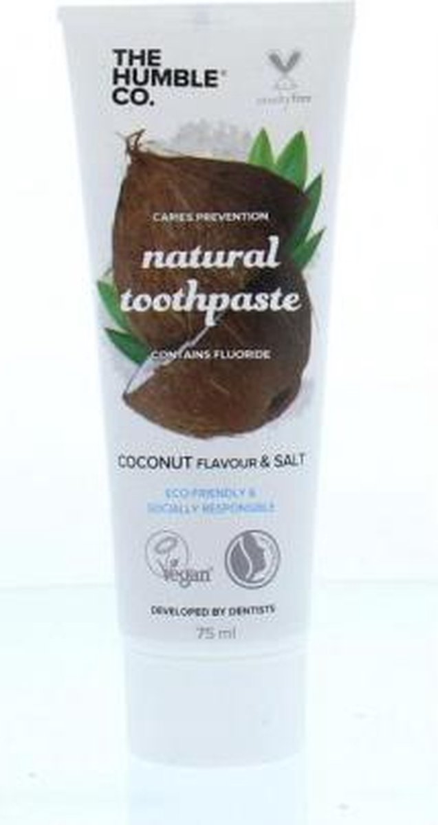 The Humble Co. Humble Natural Toothpaste Coconut & Salt 75 ml