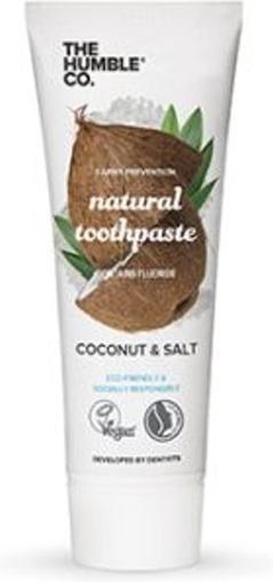 The Humble Co. Humble Natural Toothpaste Coconut & Salt 75 ml