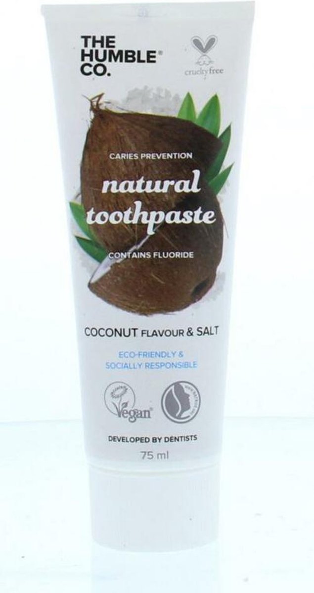 The Humble Co. Humble Natural Toothpaste Coconut & Salt 75 ml
