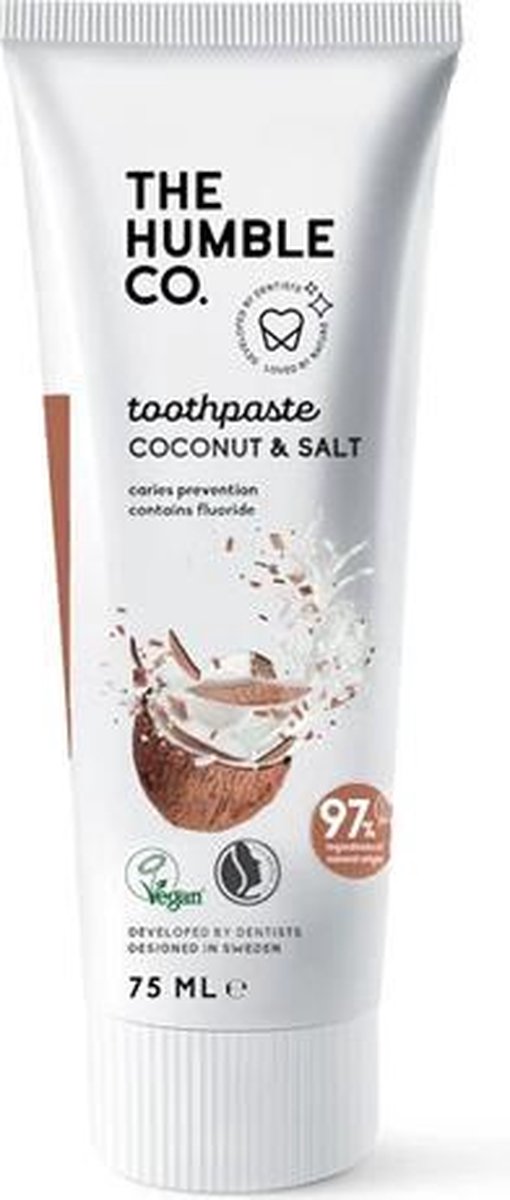 The Humble Co. Humble Natural Toothpaste Coconut & Salt 75 ml