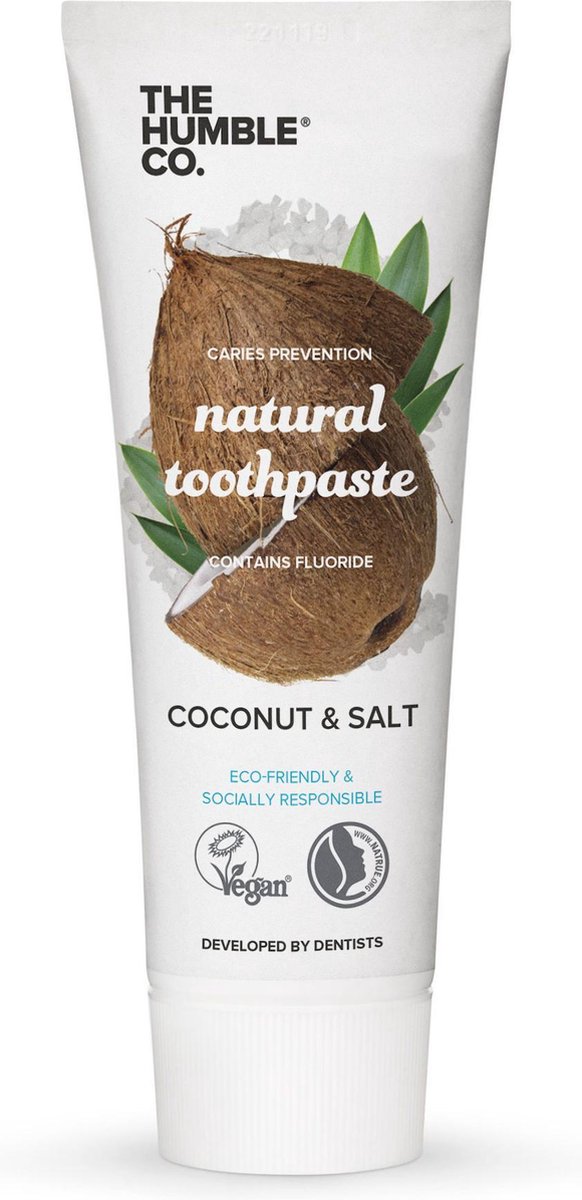 The Humble Co. Humble Natural Toothpaste Coconut & Salt 75 ml