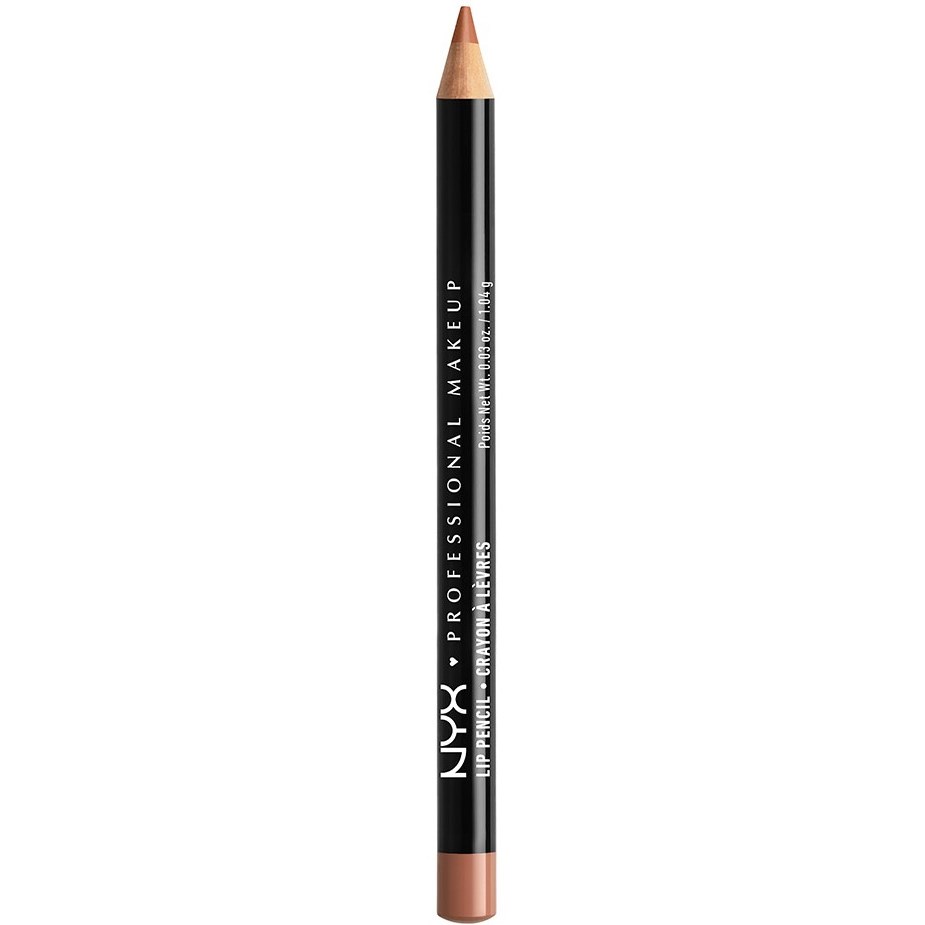 NYX Professional Makeup Slim Lip Pencil Soft Brown - Bruin