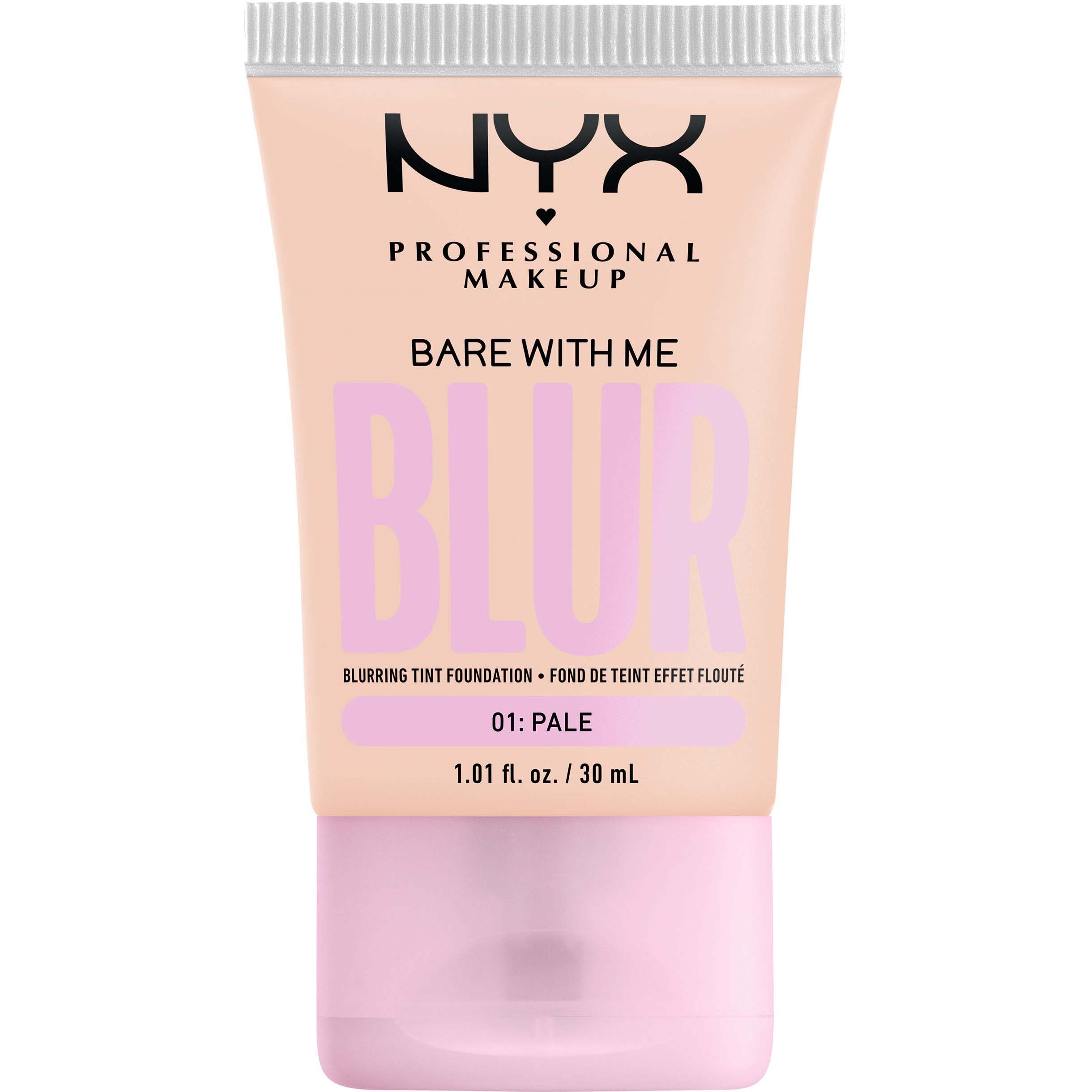 NYX Professional Makeup Bare With Me Blur Tint Foundation 01 Pale