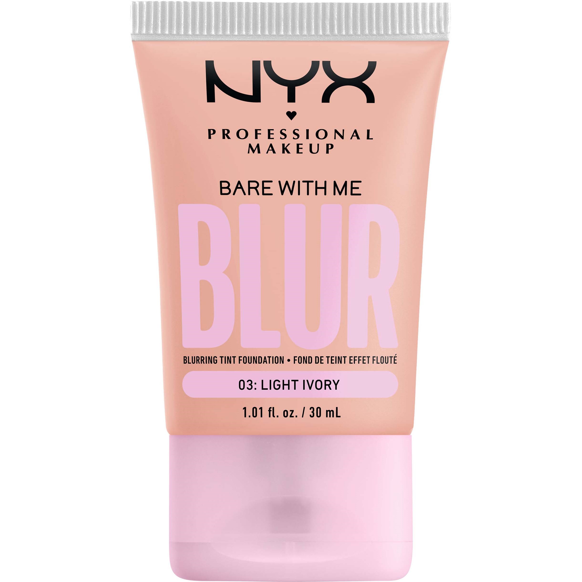 NYX Professional Makeup Bare With Me Blur Tint Foundation 03 Ligh