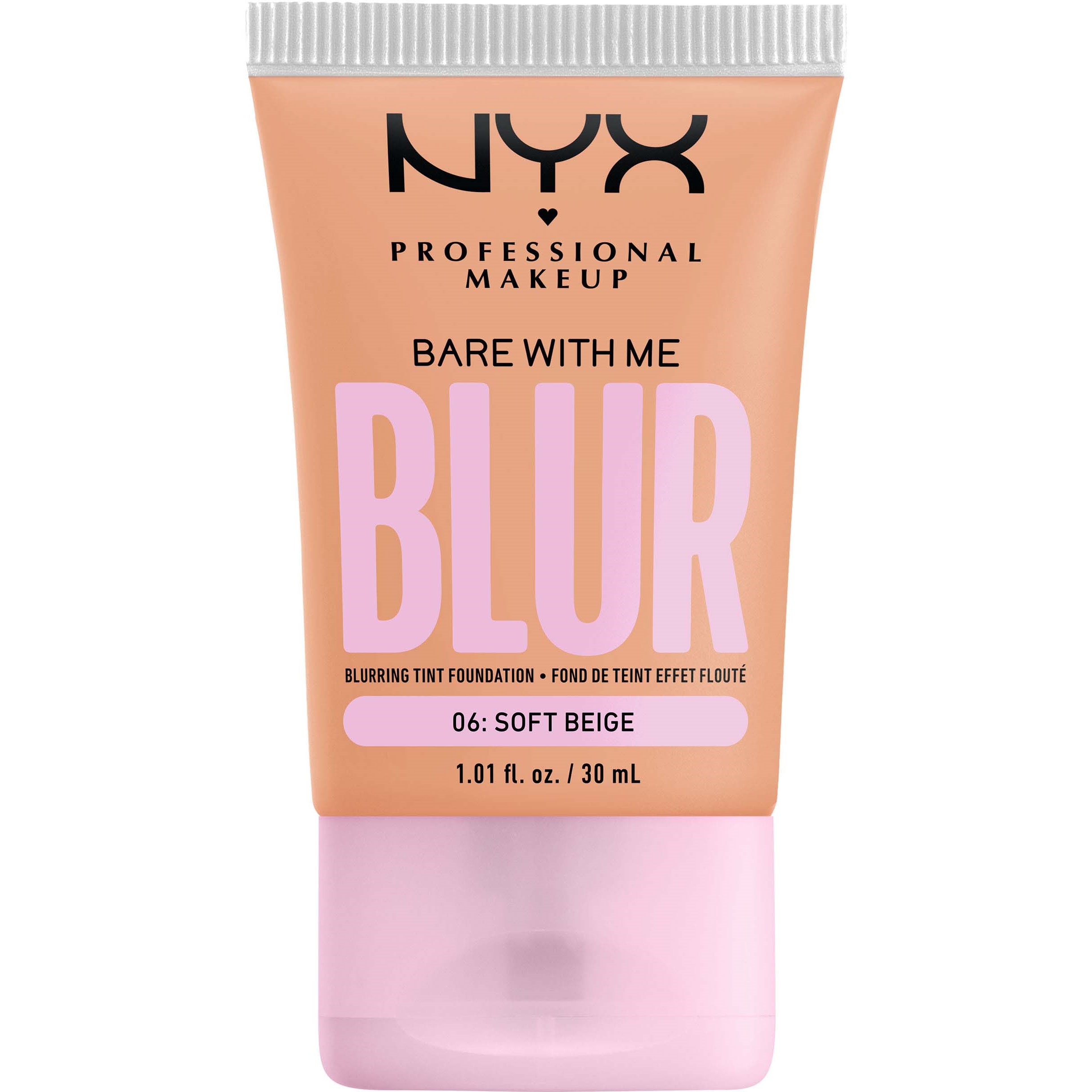 NYX Professional Makeup Bare With Me Blur Tint Foundation 06 Soft