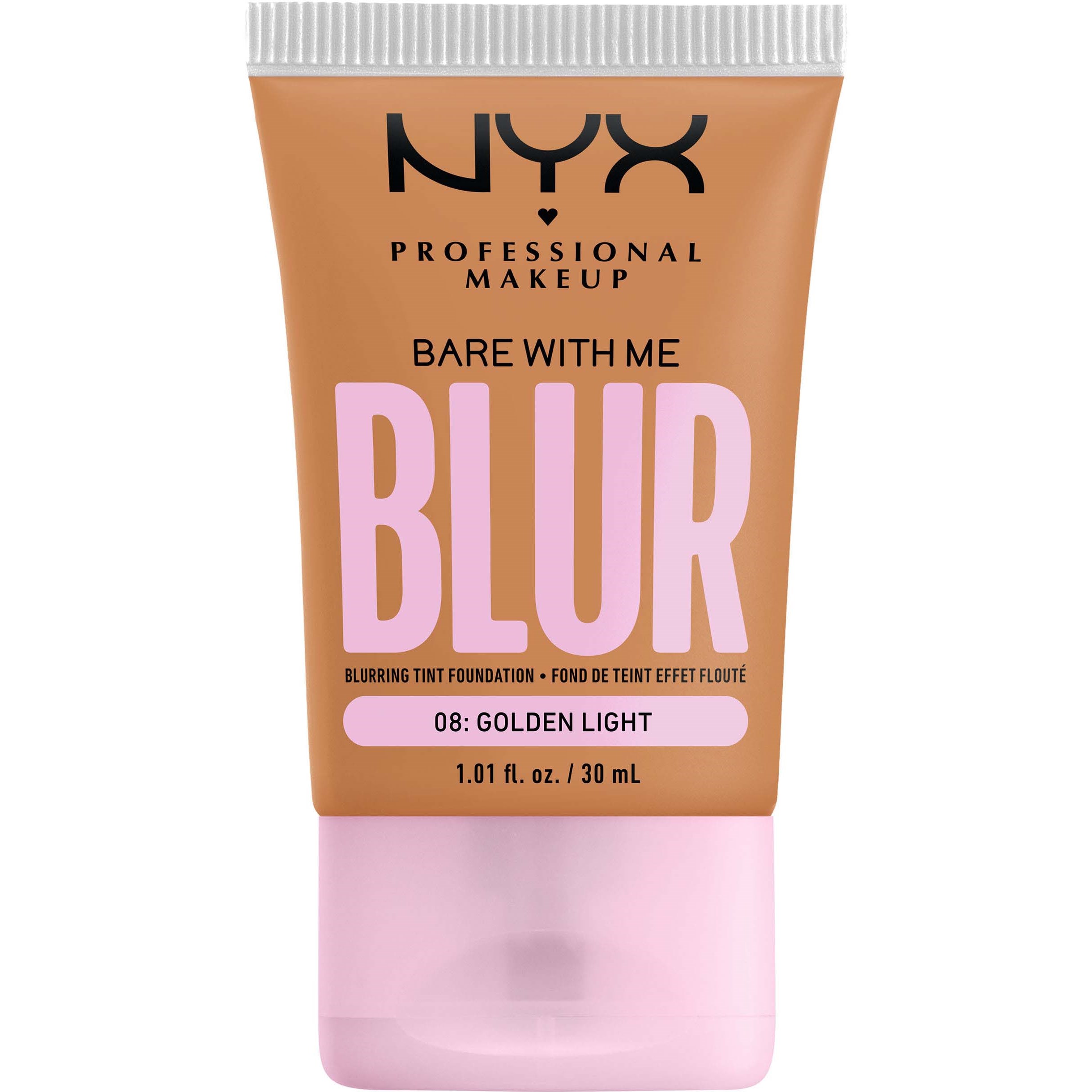 NYX Professional Makeup Bare With Me Blur Tint Foundation 08 Gold