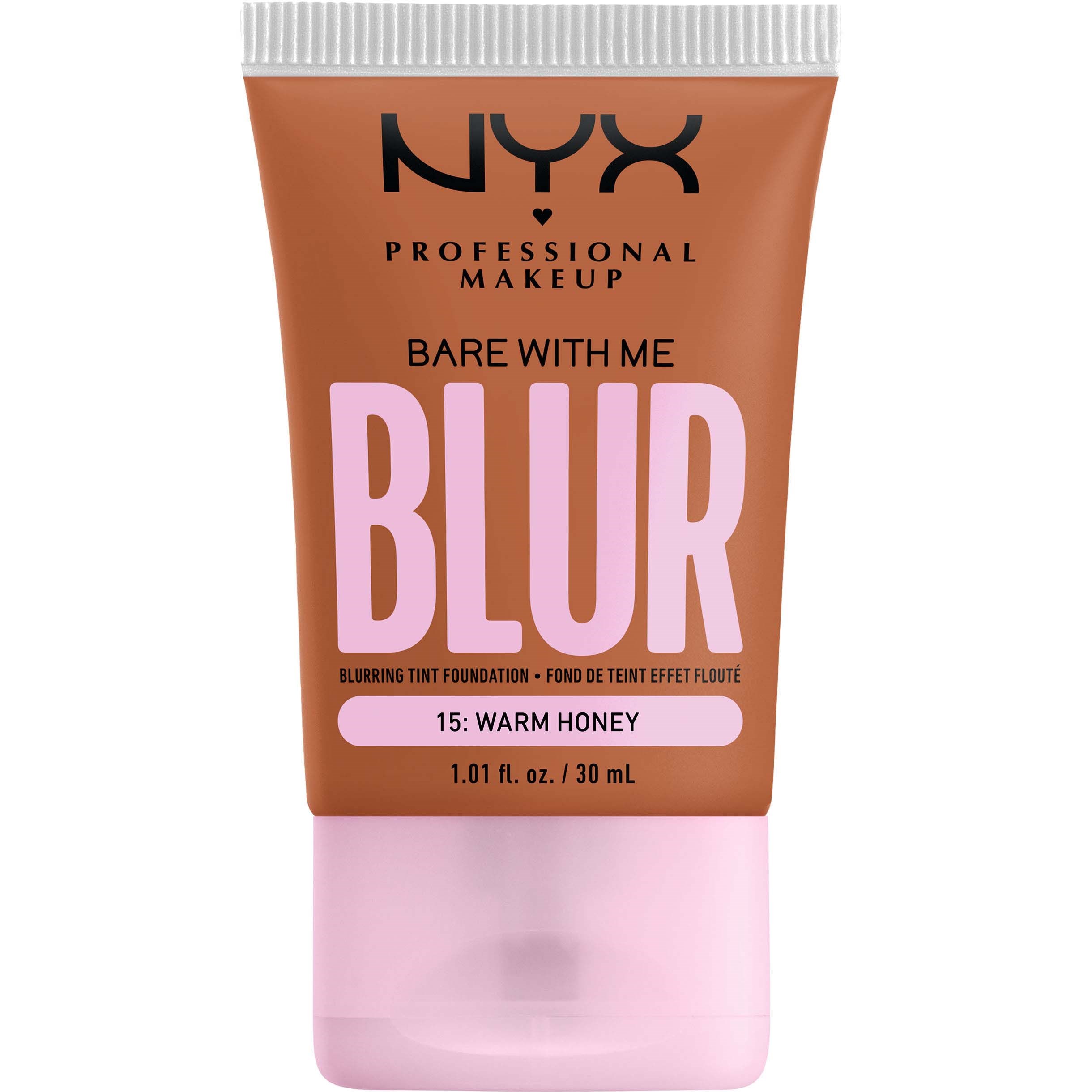 NYX Professional Makeup Bare With Me Blur Tint Foundation 15 Warm - Bruin