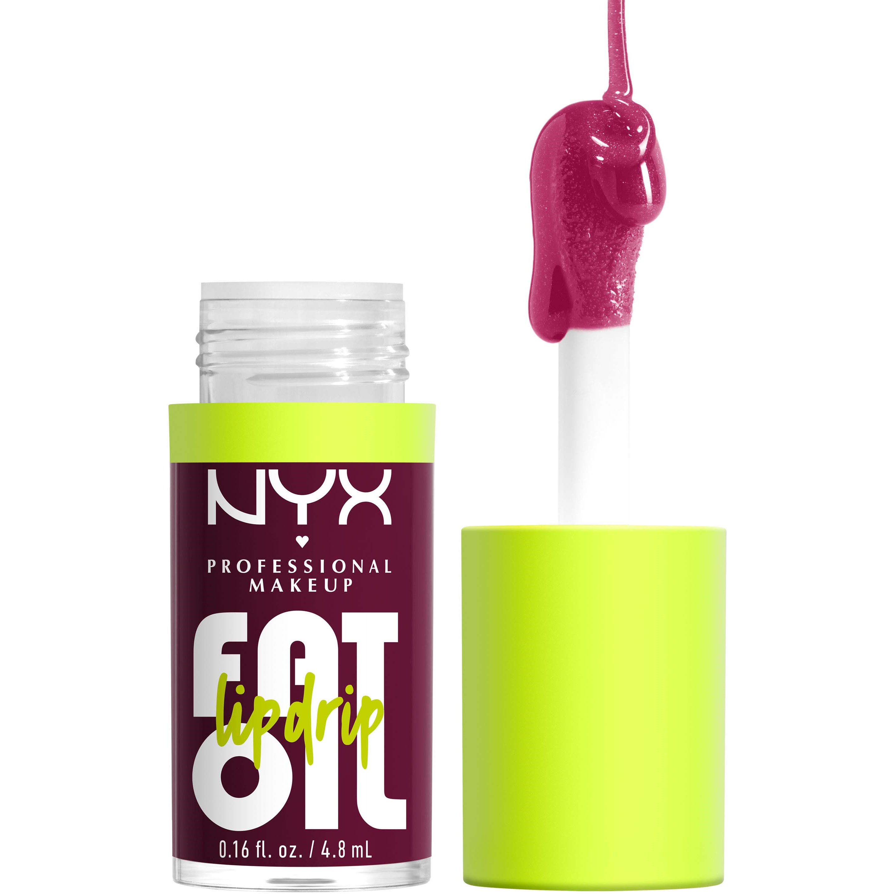 NYX Professional Makeup Fat Oil Lip Drip 04 That's Chic - Roze