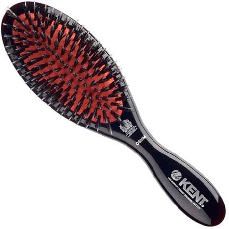 Kent Brushes Classic Shine Small Black Porcupine Mixed Bristle Ha