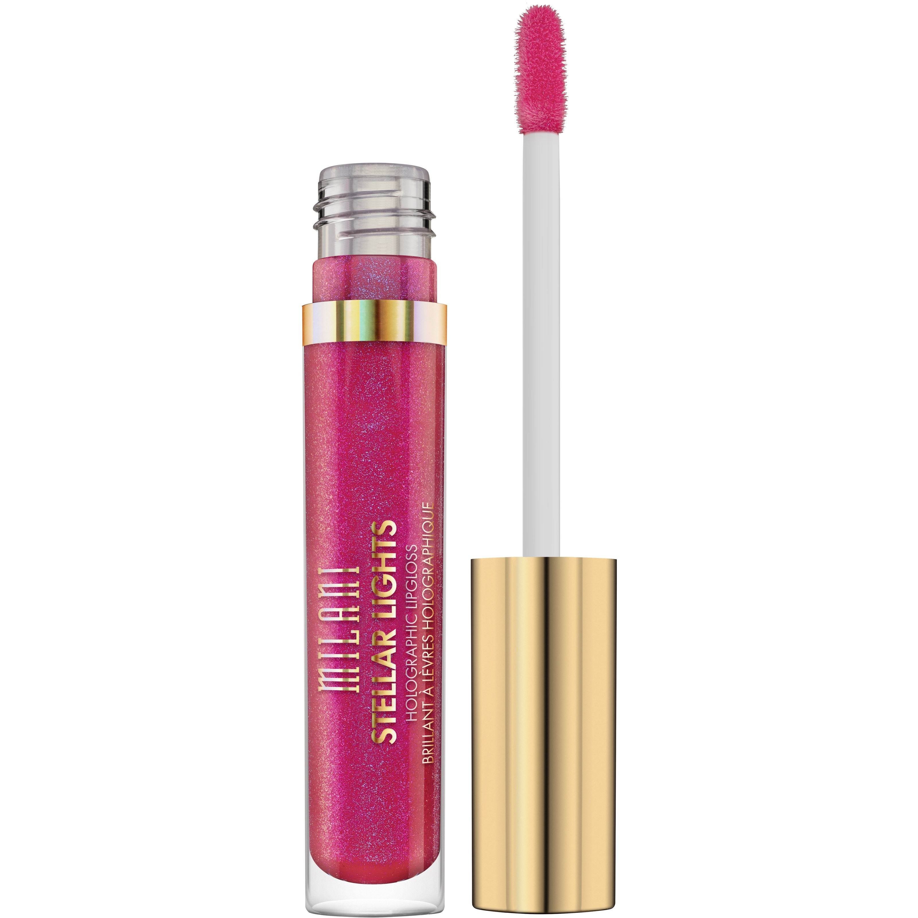 Milani Cosmetics Milani Stellar Light Holographic Lip Gloss Fluorescent Fuchsia