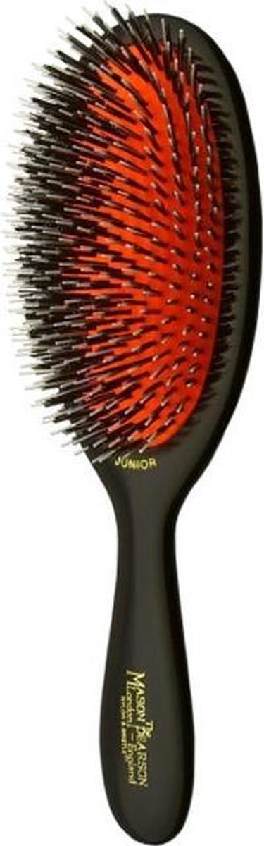 Mason Pearson Junior Bristle & Nylon Dark Ruby