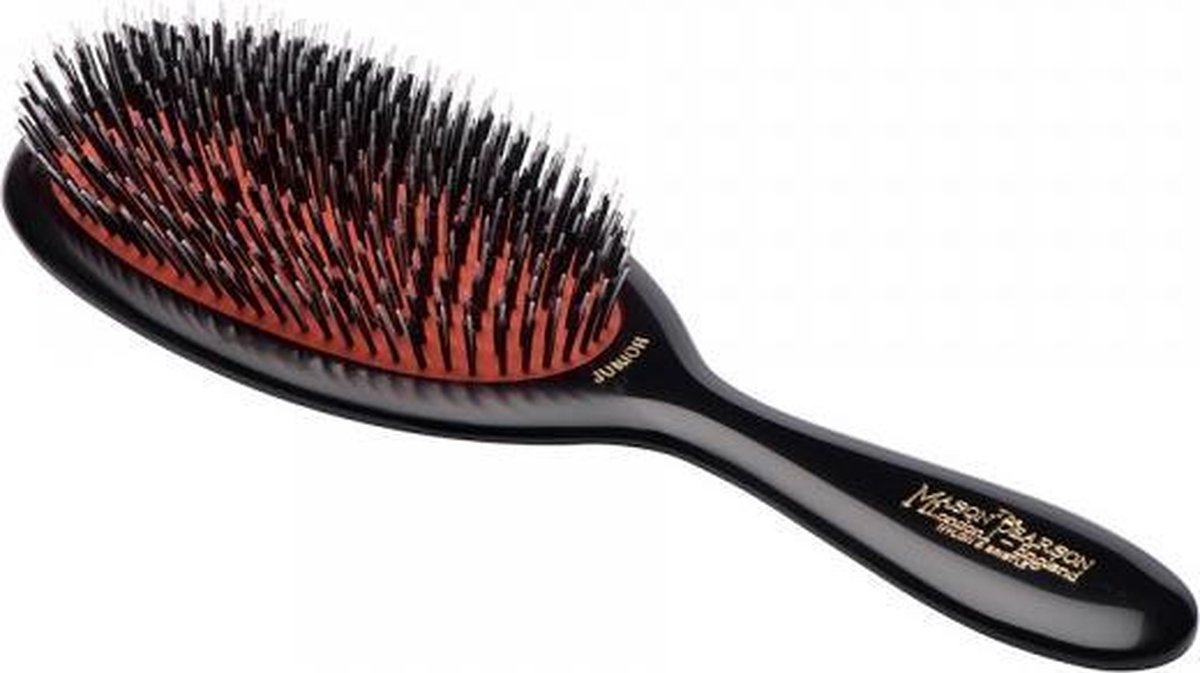 Mason Pearson Junior Bristle & Nylon Dark Ruby