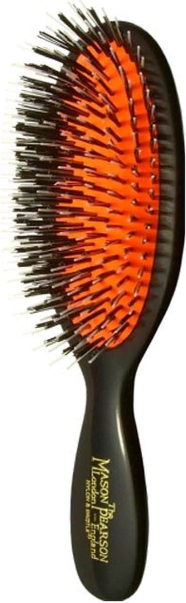 Mason Pearson Pocket Bristle & Nylon Dark Ruby