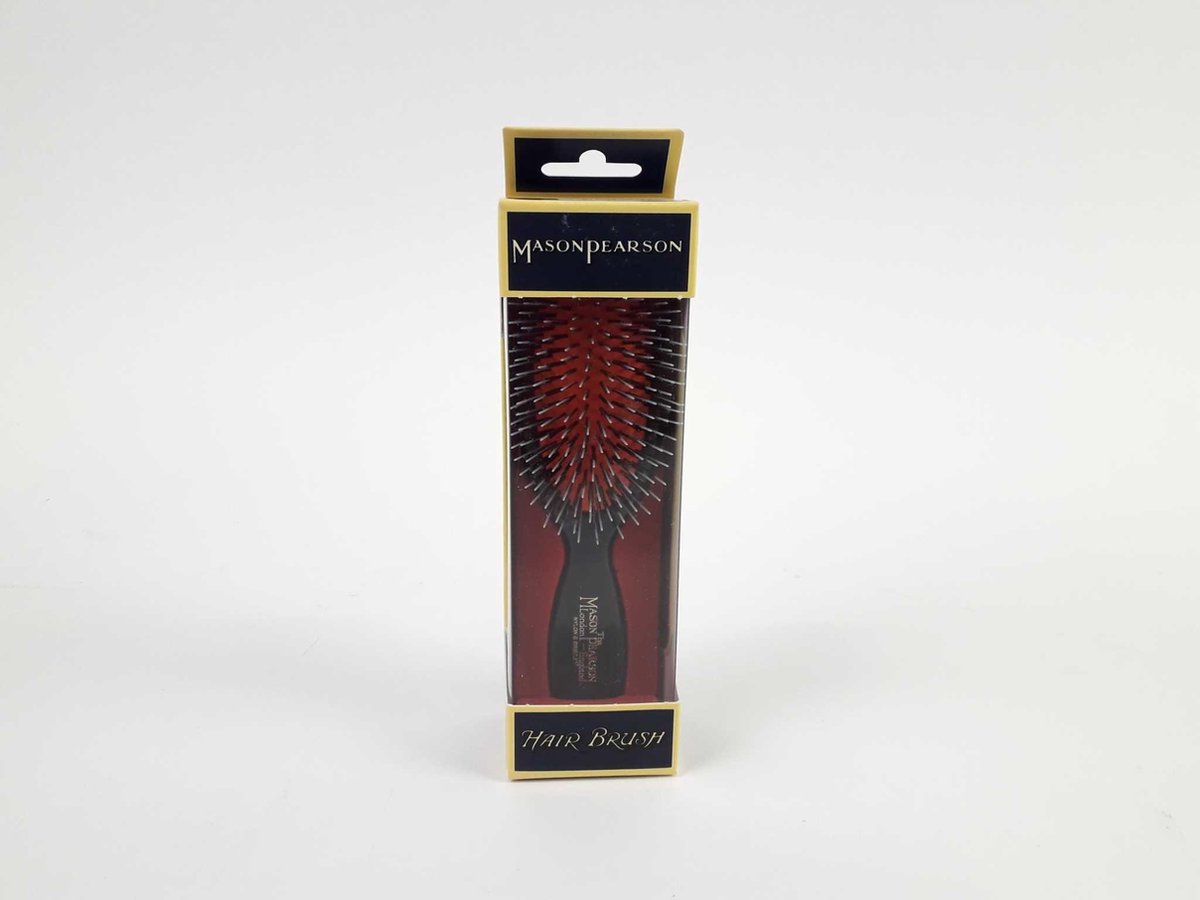 Mason Pearson Pocket Bristle & Nylon Dark Ruby