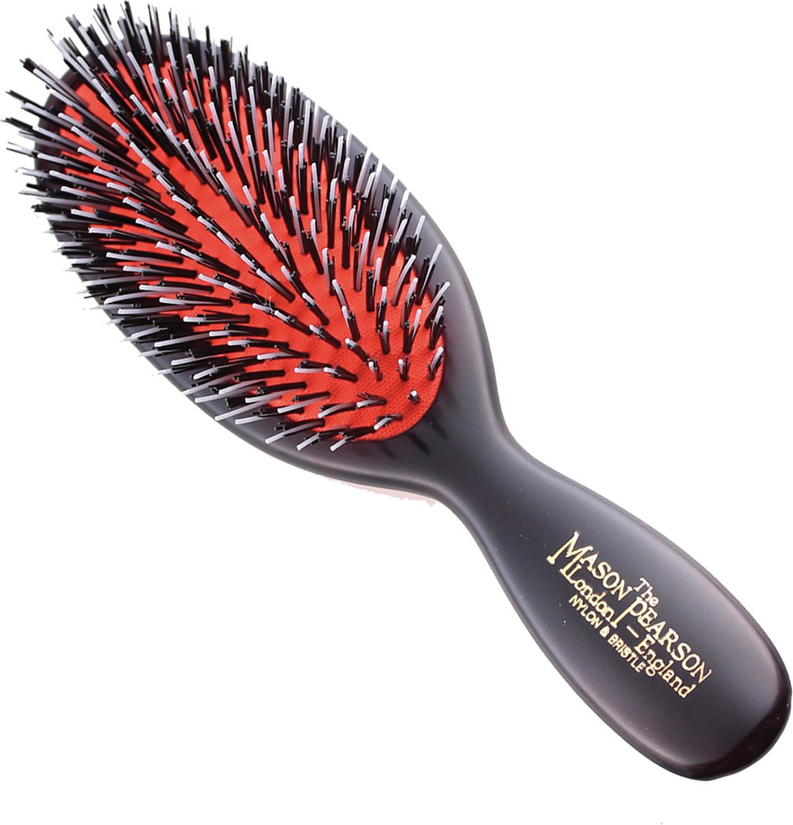 Mason Pearson Pocket Bristle & Nylon Dark Ruby