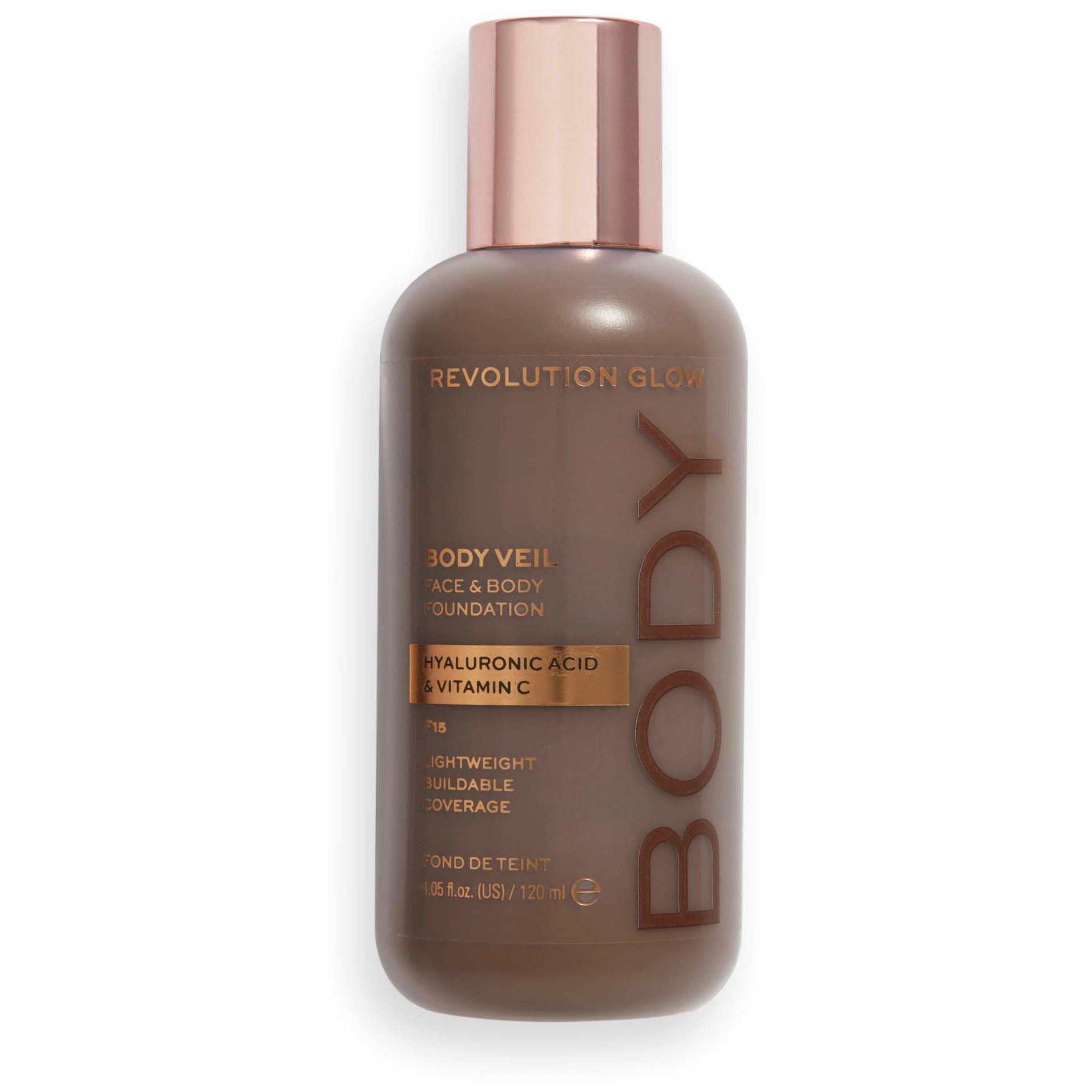 Makeup Revolution Body Veil Foundation F15 - Bruin