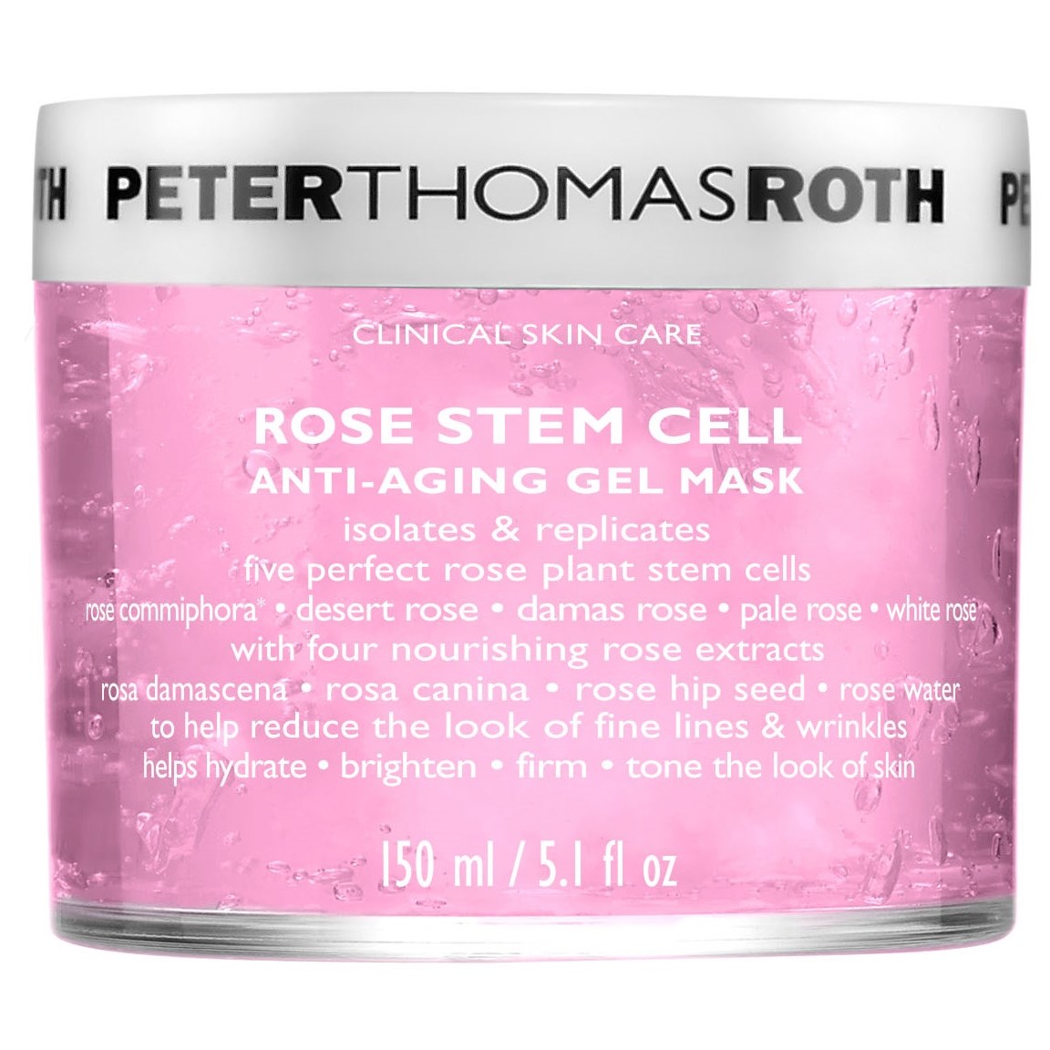 Peter Thomas Roth Rose Stem Cell Anti-Aging Gel Mask 150 ml