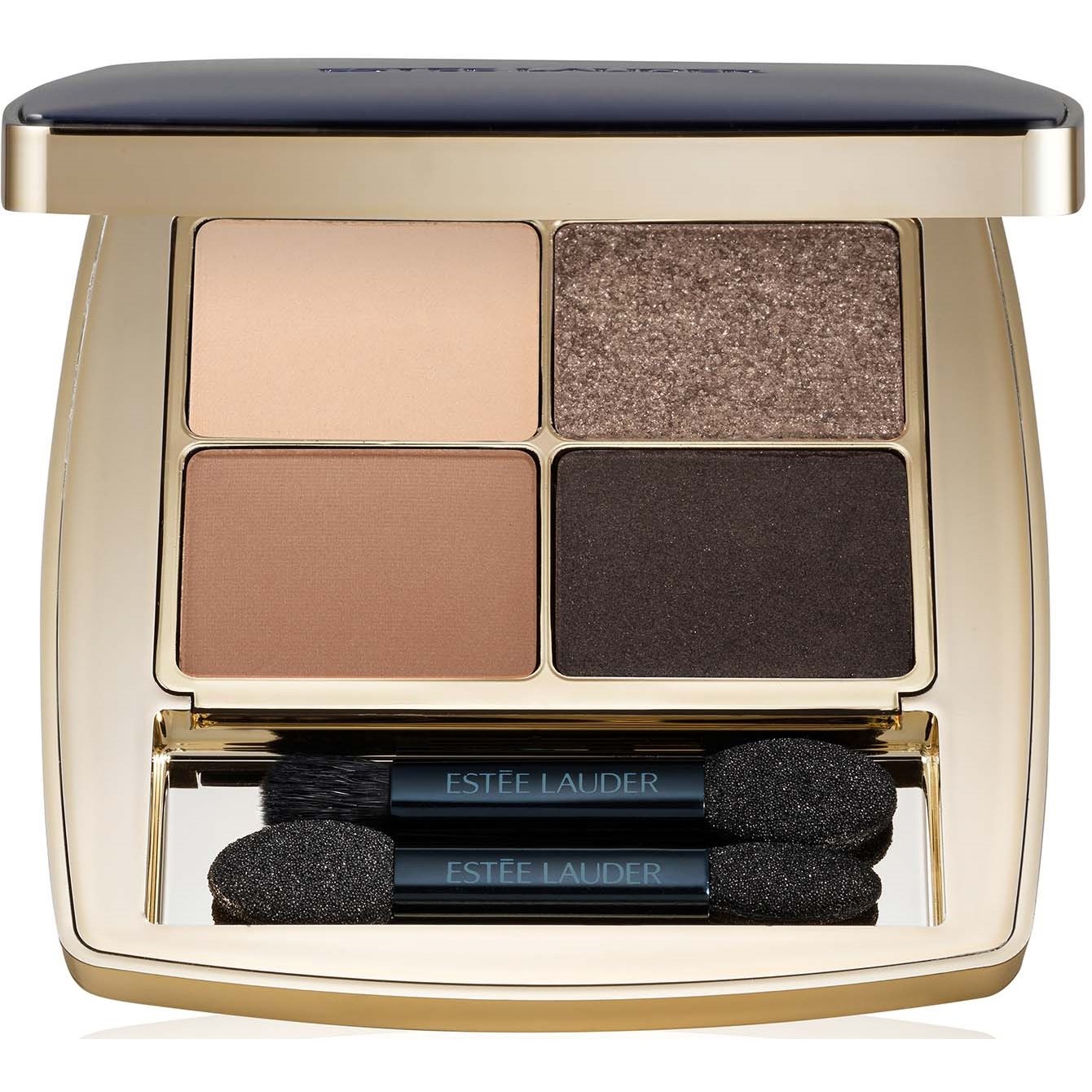 Estee Lauder Estée Lauder Pure Color Luxe Eyeshadow Quad Desert Dunes - Zwart