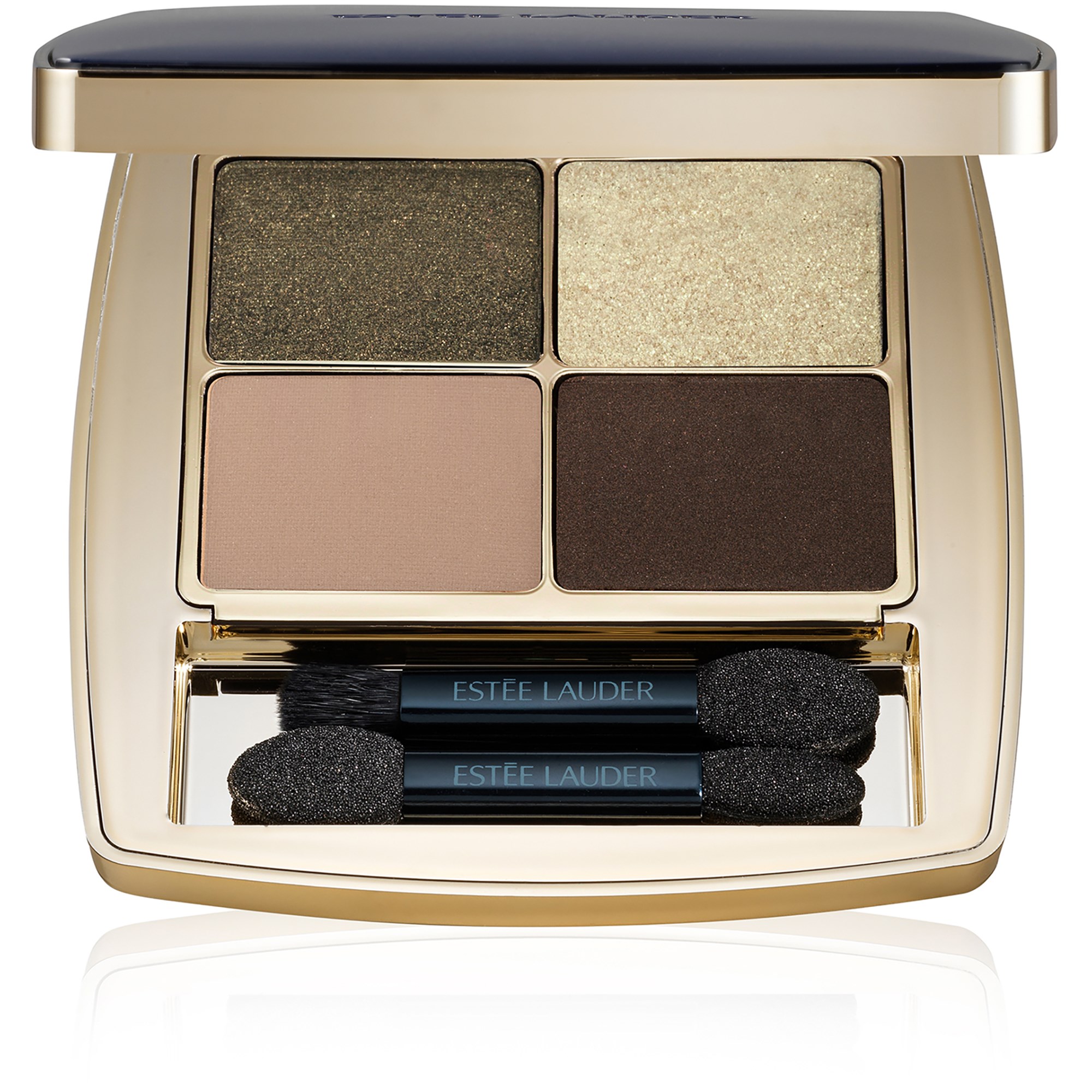 Estee Lauder Estée Lauder Pure Color Envy Luxe Eyeshadow Quad 06 Metal Moss - Bruin