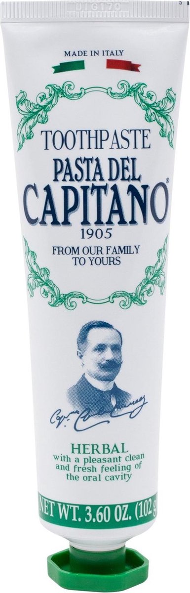 Pasta del Capitano 1905 Natural Herbs Toothpaste 75 ml