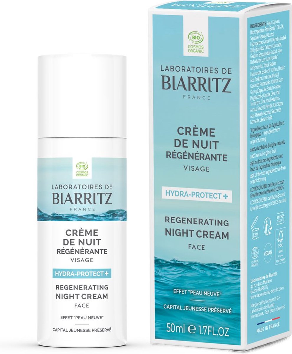 Laboratoires de Biarritz Hydra Protect+ Regenerative Night Cream