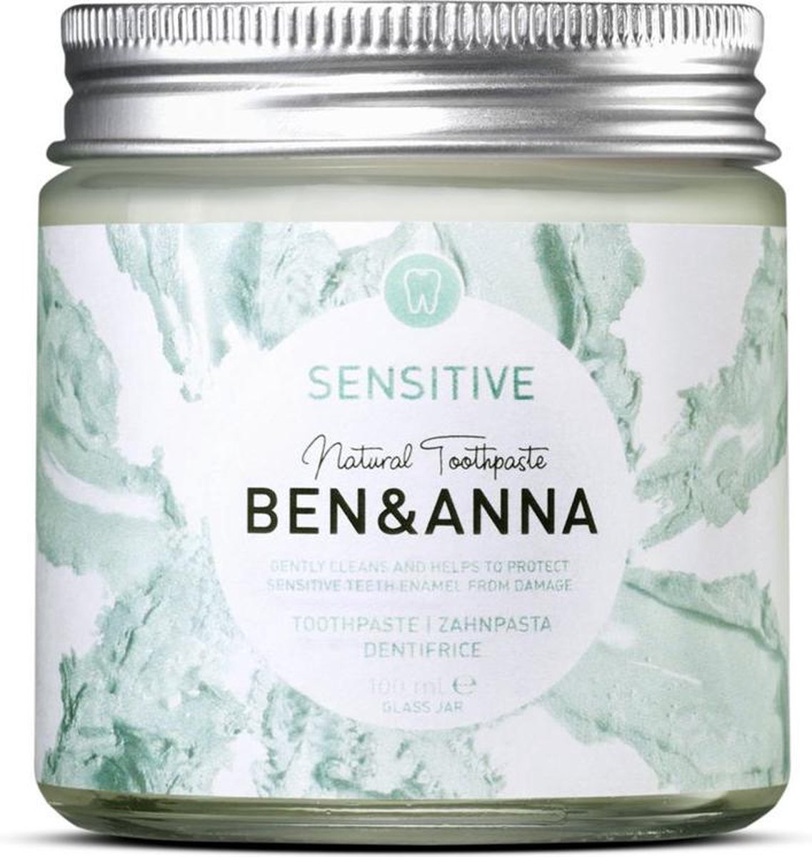Ben & Anna Sensitive Toothpaste for Sensitive Teeth 100 ml