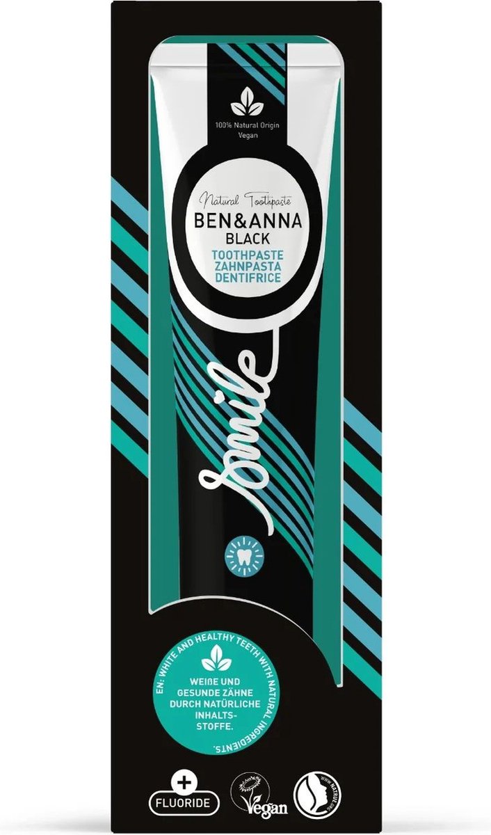 Ben & Anna Dental Care Toothpaste Black 75 ml