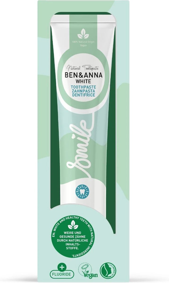 Ben & Anna Dental Care Toothpaste White 75 ml