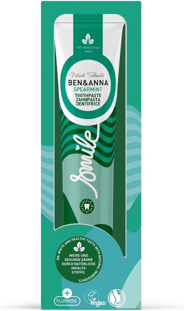 Ben & Anna Dental Care Toothpaste Spearmint 75 ml