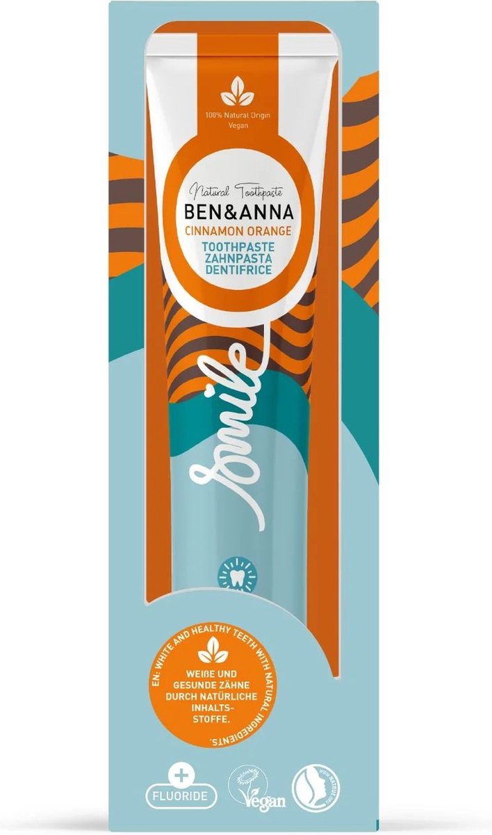 Ben & Anna Dental Care Toothpaste Cinnamon Orange 75 ml