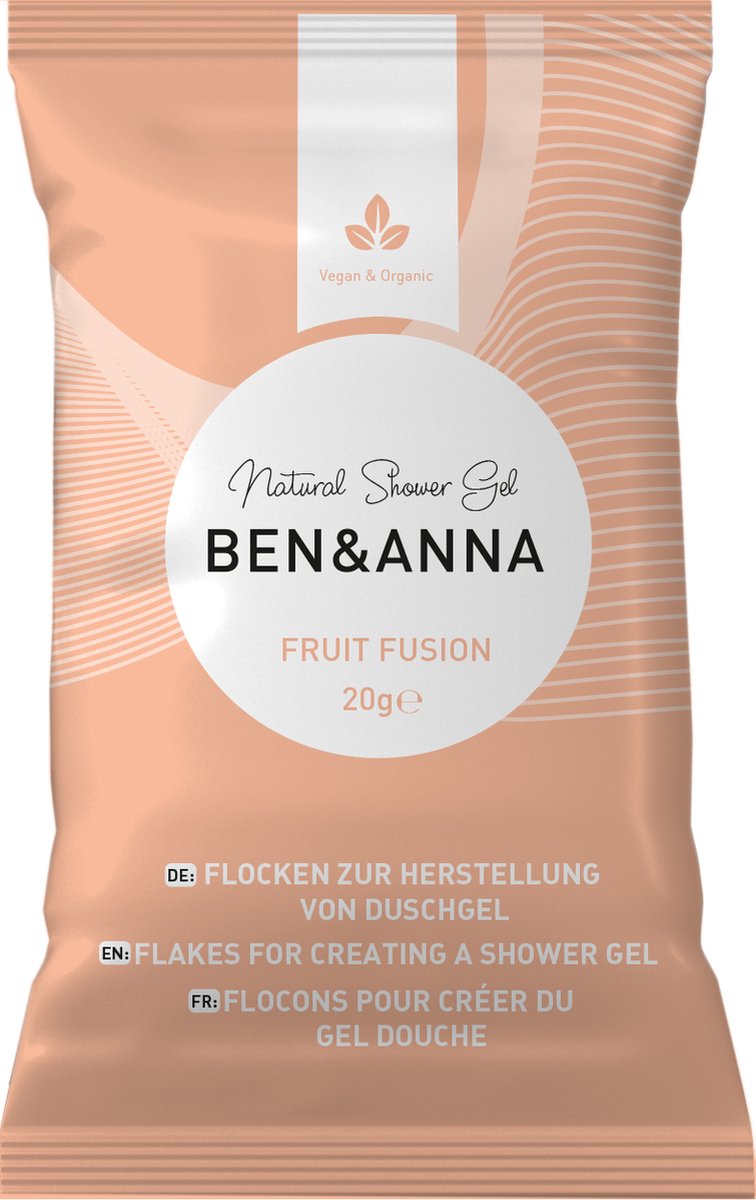 Ben & Anna Bodycare Shower Gel Flakes Fruit Fusion