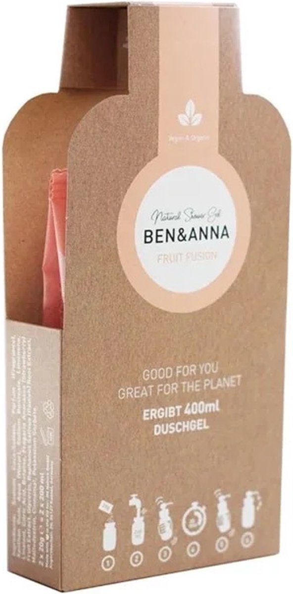 Ben & Anna Bodycare Shower Gel Flakes Fruit Fusion