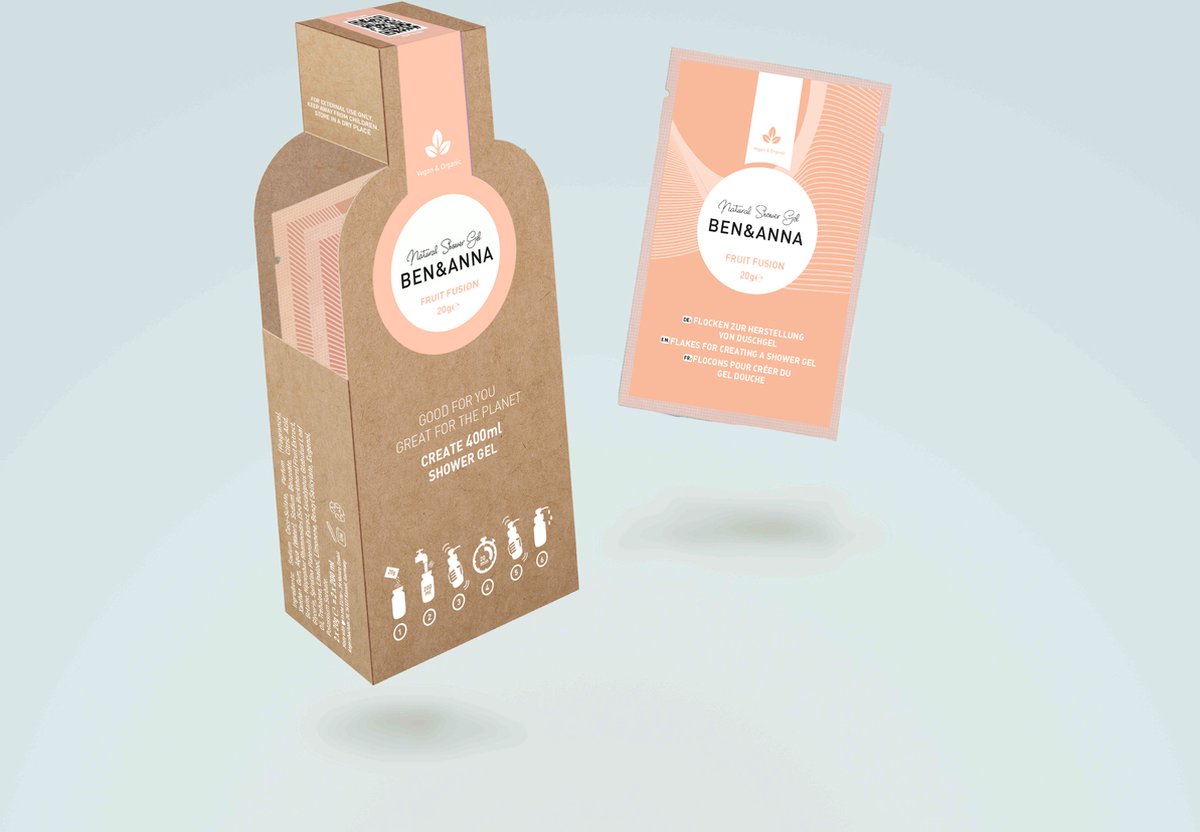 Ben & Anna Bodycare Shower Gel Flakes Fruit Fusion