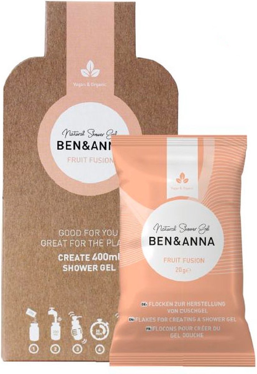 Ben & Anna Bodycare Shower Gel Flakes Fruit Fusion