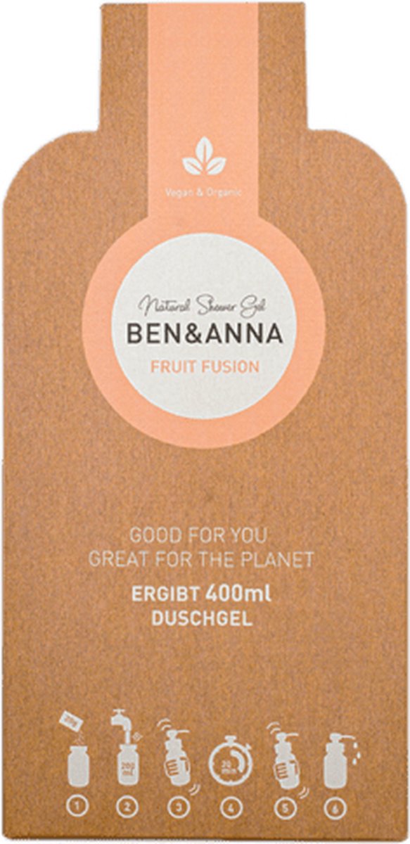 Ben & Anna Bodycare Shower Gel Flakes Fruit Fusion