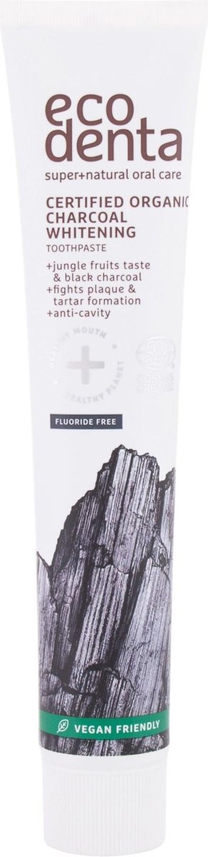 Ecodenta Active Coal Whitening Floride-Free Toothpaste 75 ml
