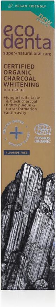 Ecodenta Active Coal Whitening Floride-Free Toothpaste 75 ml