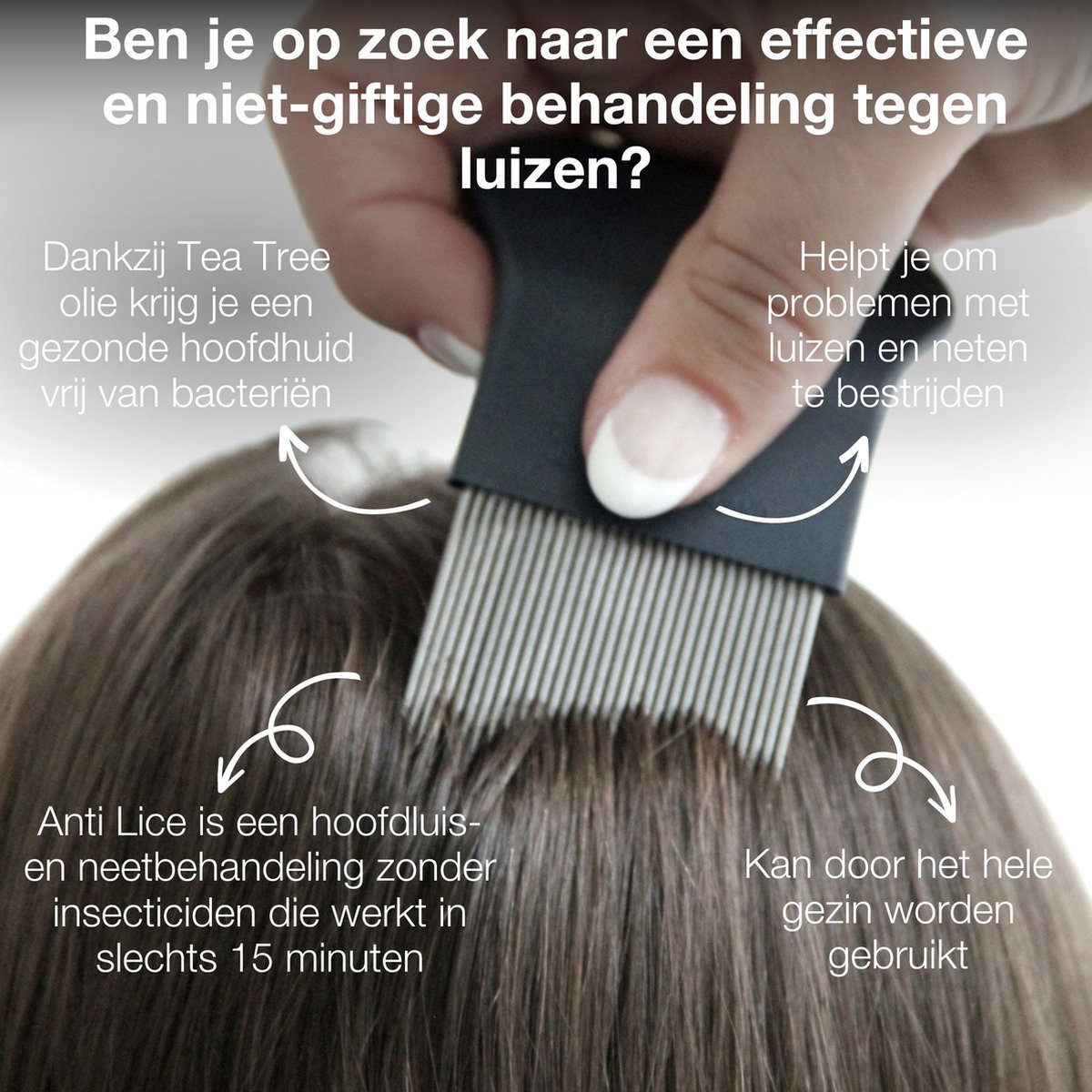 Australian Bodycare Head Lice kit - 3 piece lice treatment kit