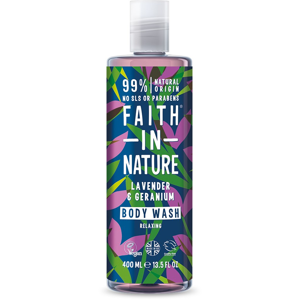 Faith in Nature Lavender & Geranium Bodywash 400 ml