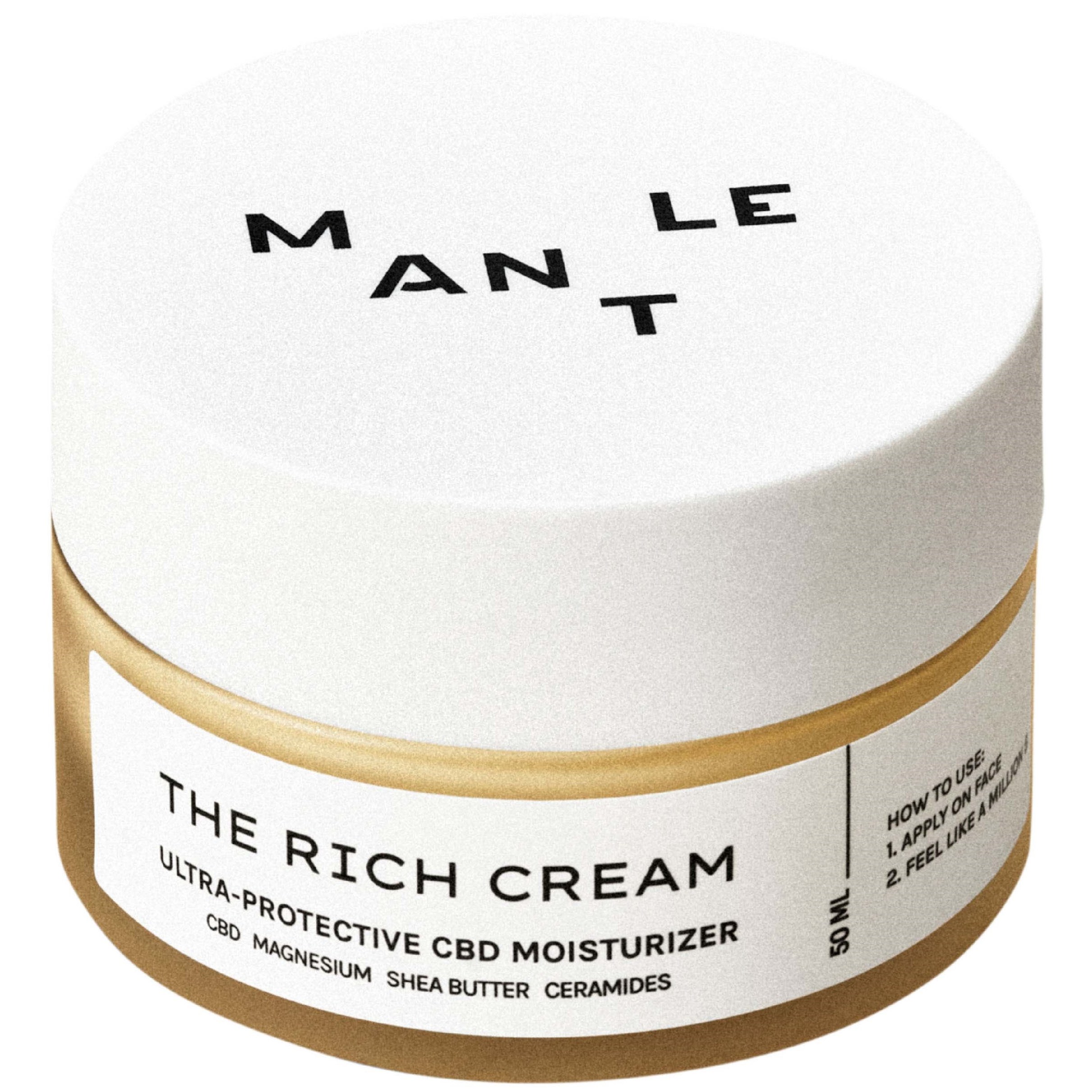 MANTLE The Rich Cream – CBD Moisturiser 50 ml