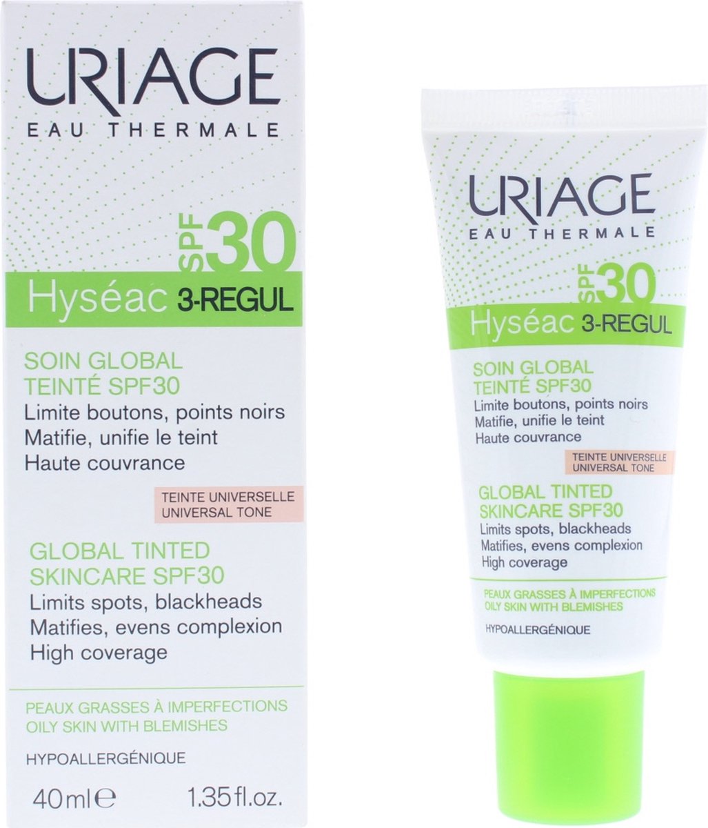 Uriage Hyséac 3-Régul Global Tinted Skincare SPF30 40 ml