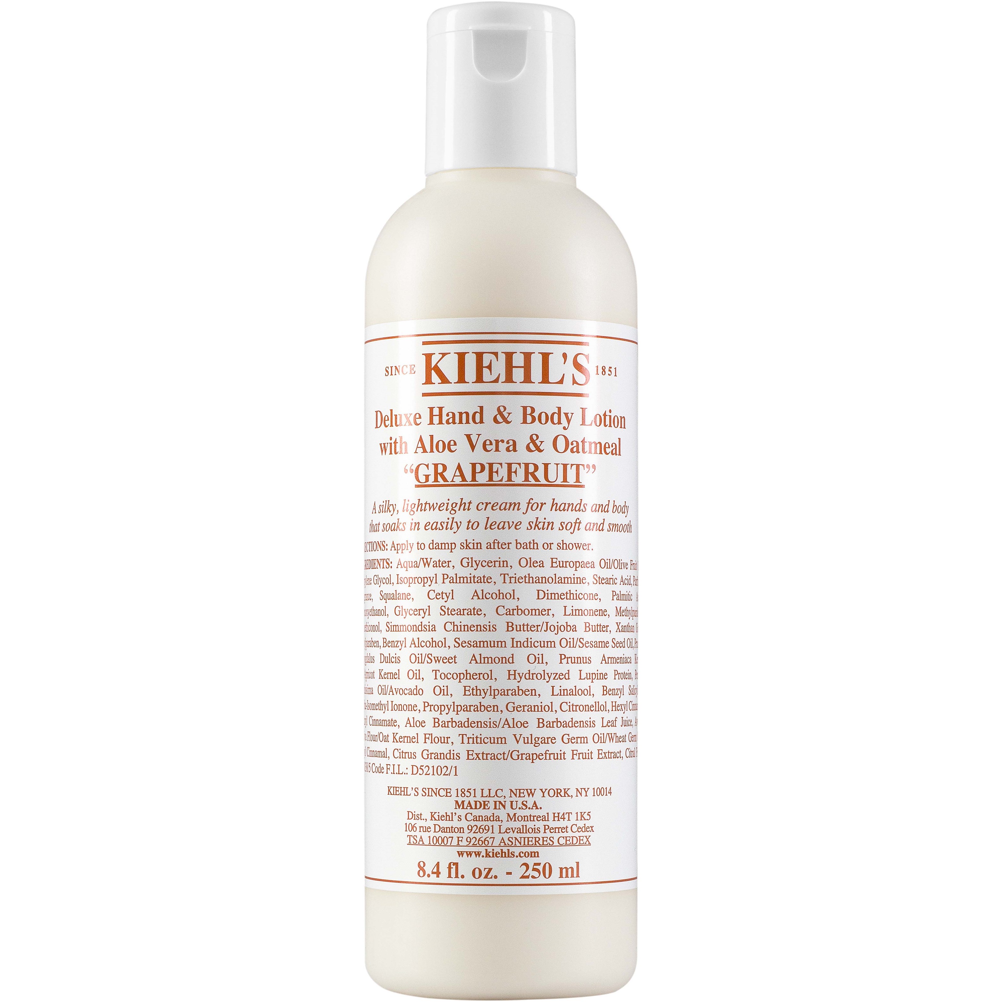 Kiehl's Hand and Body Lotion Grapefruit 250 ml