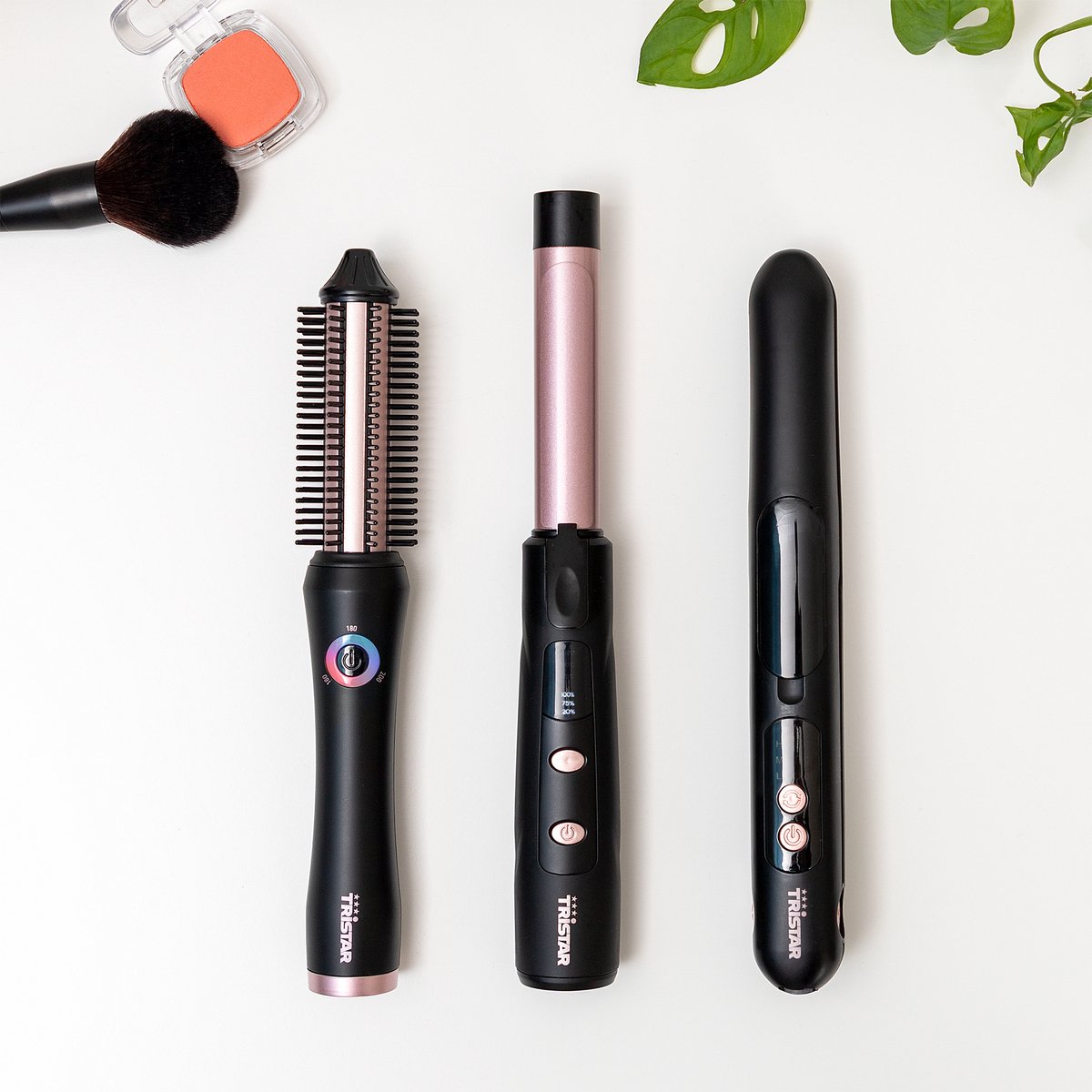 Tristar Plattång sladdlös HD-2501 - Zwart