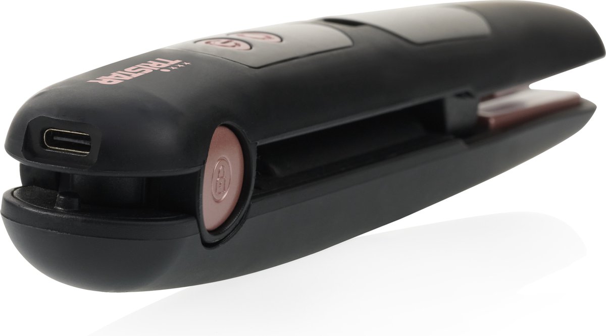 Tristar Plattång sladdlös HD-2501 - Zwart